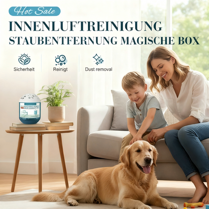 🔥2026 Neue Kollektion ⏰Indoor Air Purification & Dust Removal Magic Box🏠🌿