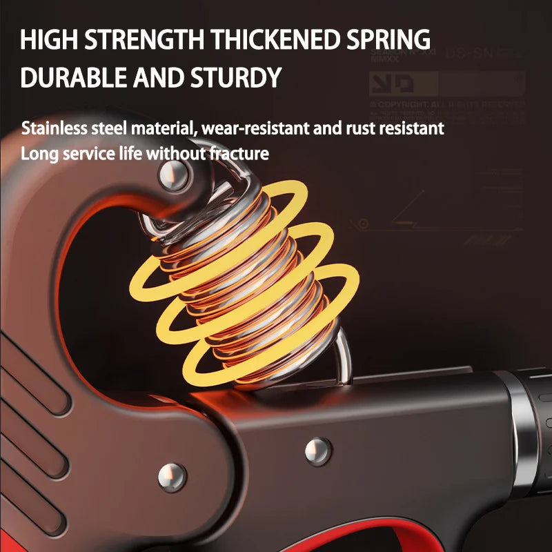Verstellbarer Handtrainer für Hände, Finger und Handgelenke.