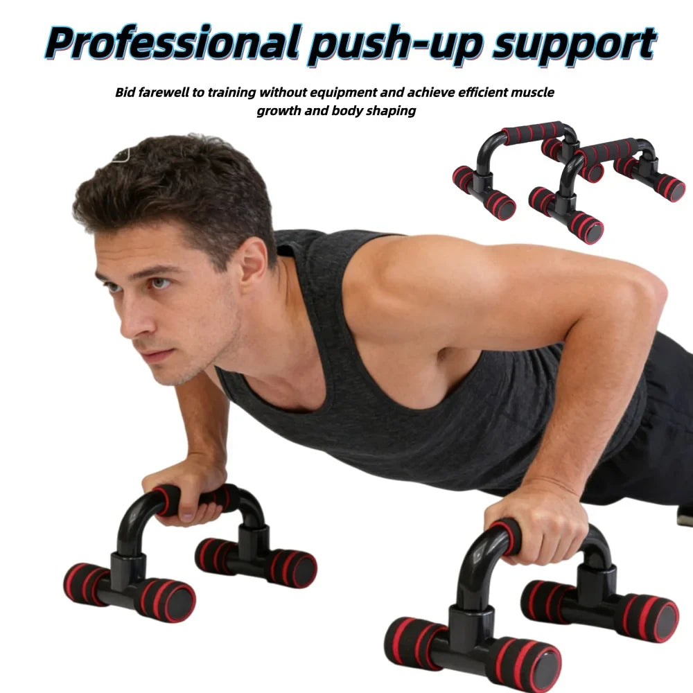 Faltbares Push-up-Board für Brust, Arme, Bauch und Rücken.