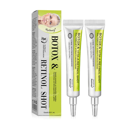 👨‍⚕️Jetzt jugendliche Haut zurückgewinnen 💫Rolimey® Botox & Vita-A Retinol Shot Falten-Lift Straffungscreme