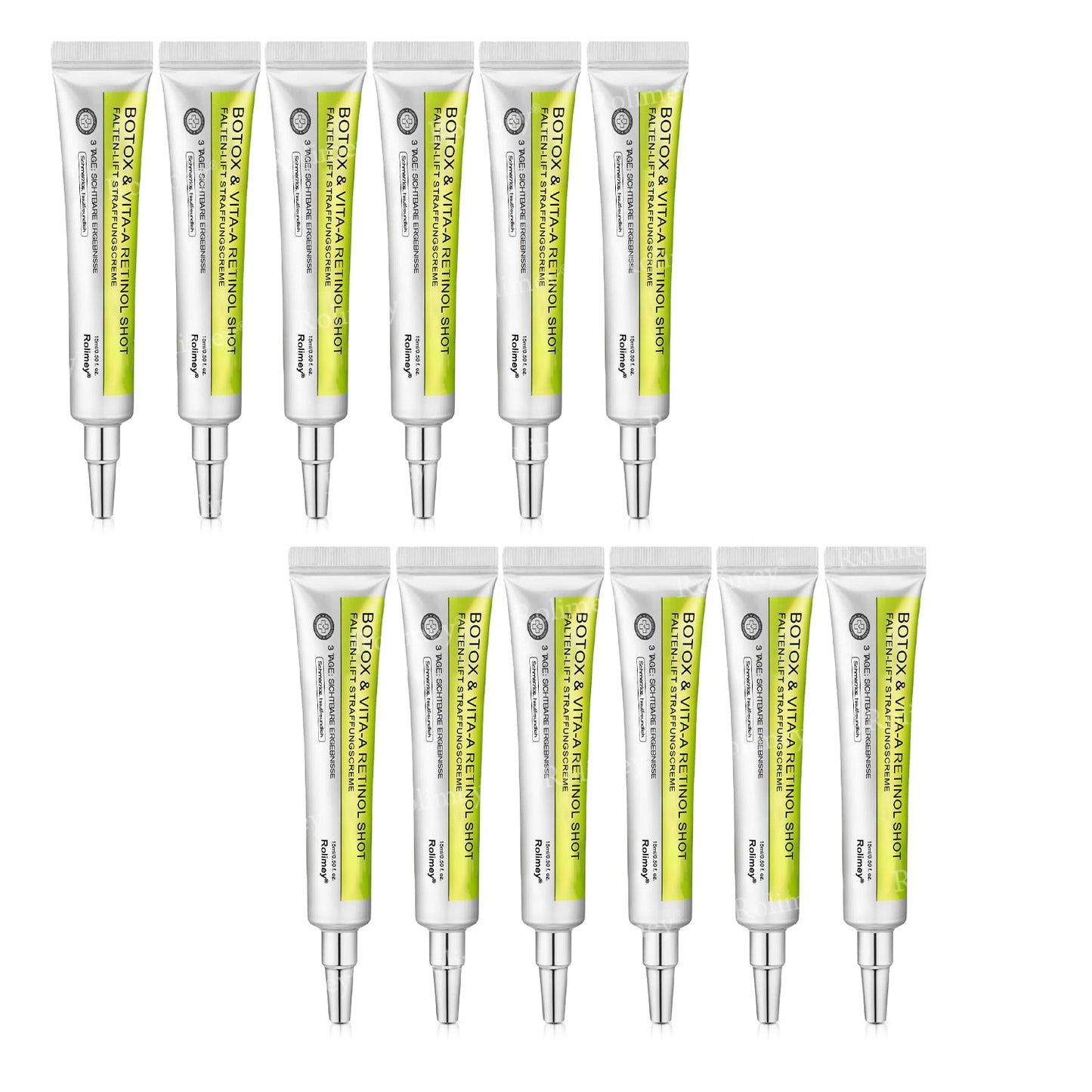 👨‍⚕️Jetzt jugendliche Haut zurückgewinnen 💫Rolimey® Botox & Vita-A Retinol Shot Falten-Lift Straffungscreme